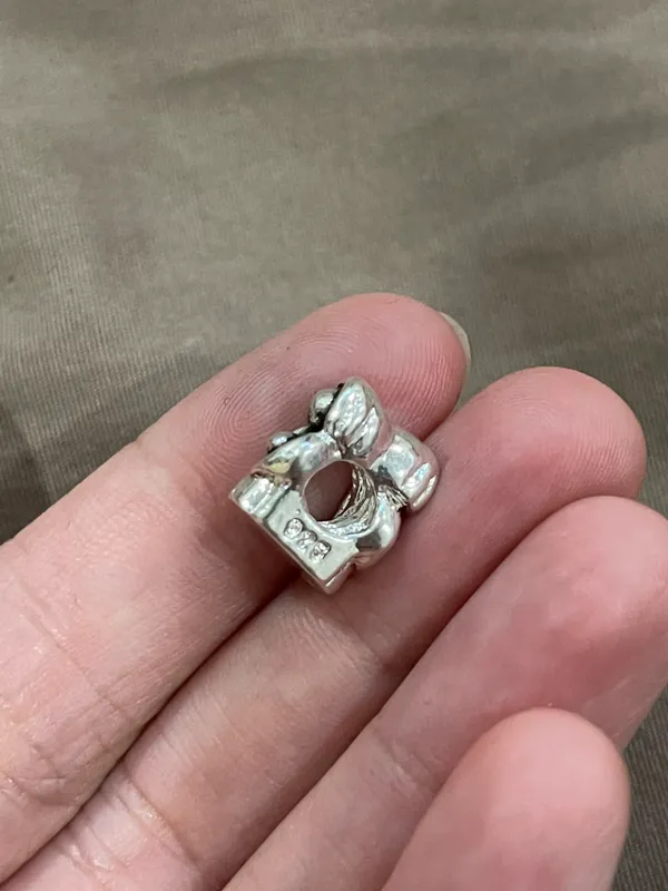 Loose Bead Charm Fit All Bracelet Ale Silver Mom daughter mother child baby kid - Image 2