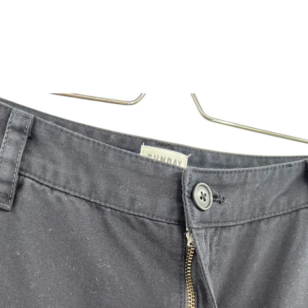 Aritzia Sunday Best Jaden‎ Pant High Waist Chino Utility Black Size 4 - Image 5