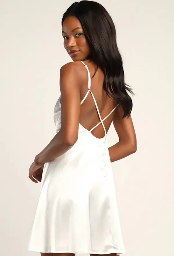 Lulus Dress Mini White - Image 2