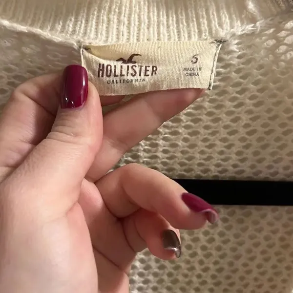 ✨Hollister Open Knit Botton Down Cardigan✨ - Image 4