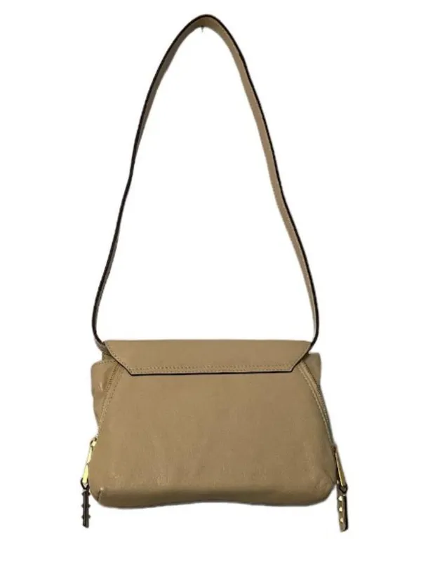 Marc Jacobs Beige Leather Small Gold Studded Shoulder Bag - Image 2