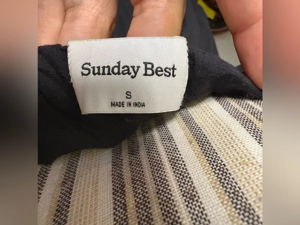 sunday best Aritzia martine poplin dress black dark coquette quiet luxury sm - Image 6
