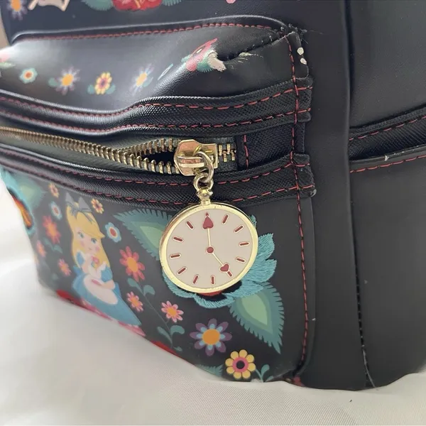 Loungefly Disney Alice In Wonderland Mini Backpack*READ* - Image 4