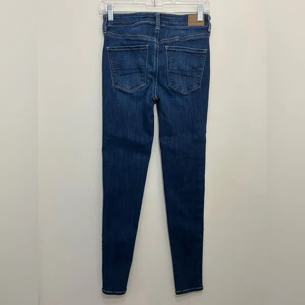 American Eagle Outfitters Women’s Hi-Rise Jegging Size 4 LONG - Image 3