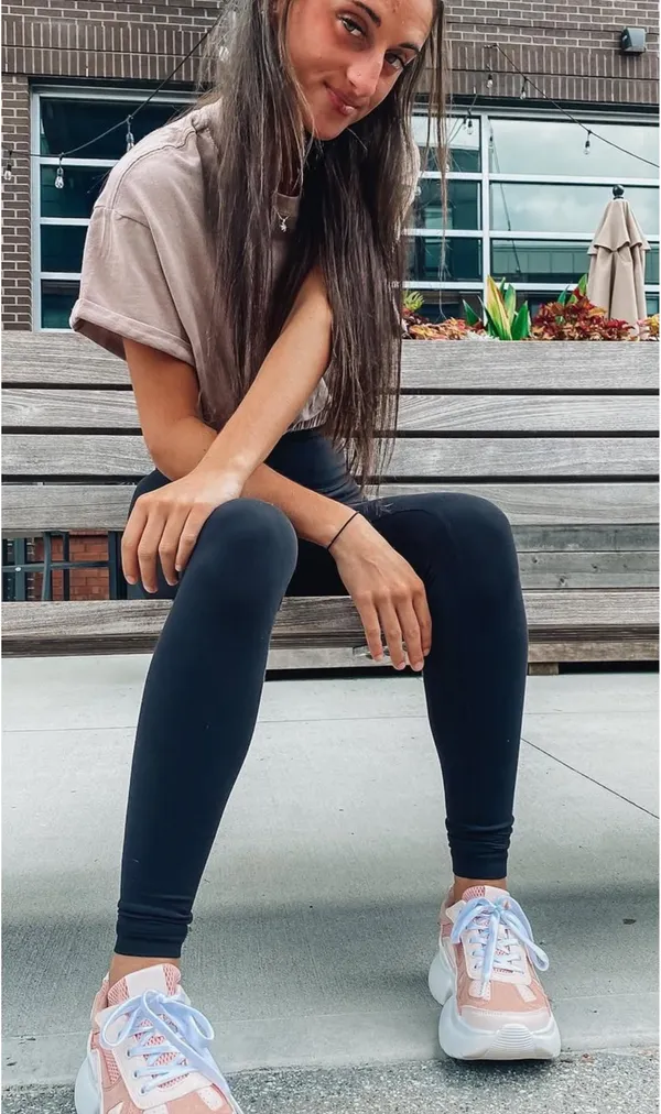 Garage Light Brown Scrunch Crop Top - Image 4