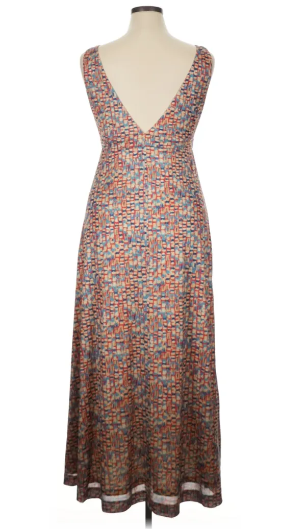 Tuckernuck Natasha Mosaic Maxi Dress Size XL - Image 6