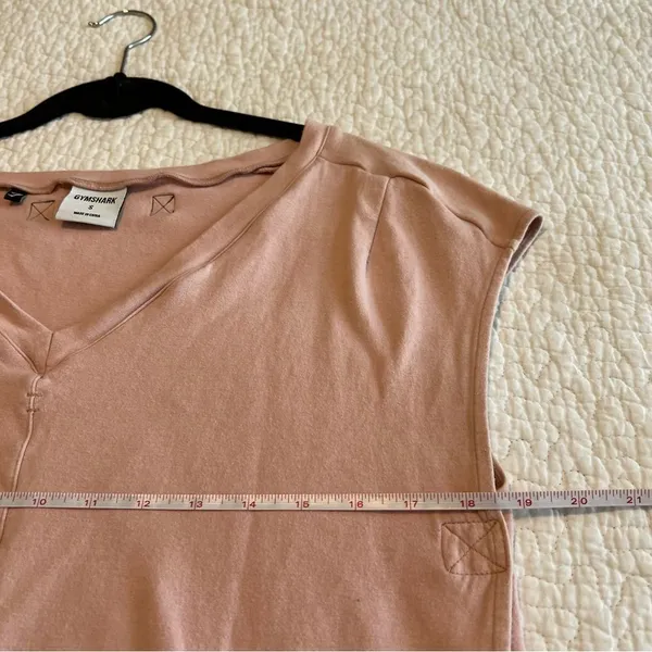 ✨ Gymshark Women’s‎ Pink Tank Top Small - Image 8