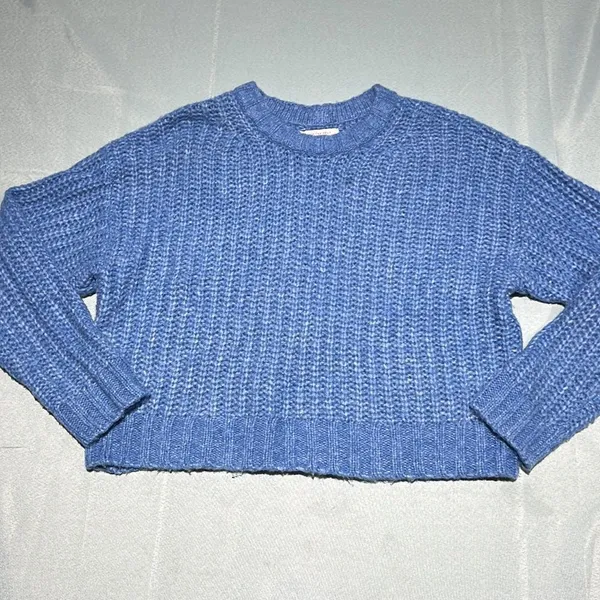 Womens American Eagle crop Knit sweater D28‎ - Image 2