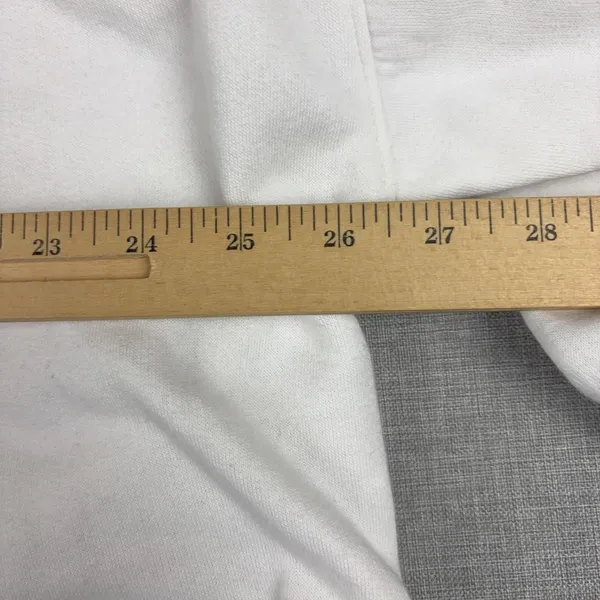 Whitney Houston Sweatshirt Womens XL White I'm Every Woman Cropped Pullover - Image 5