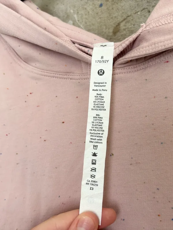 Lululemon LA Back in Action Hoodie, Mink Berry - Image 5
