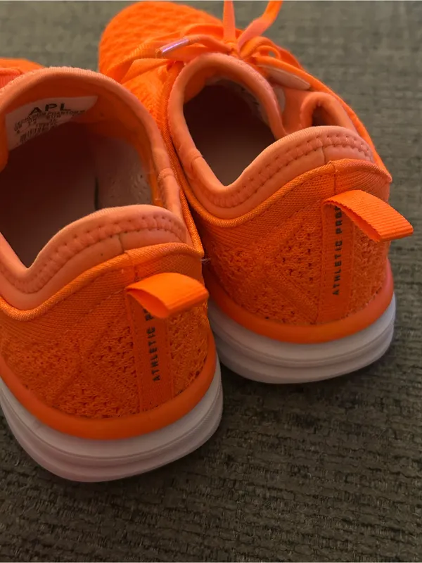 APL Women’s Techloom Phantom Running Sneaker size 6 safety orange neon - Image 8