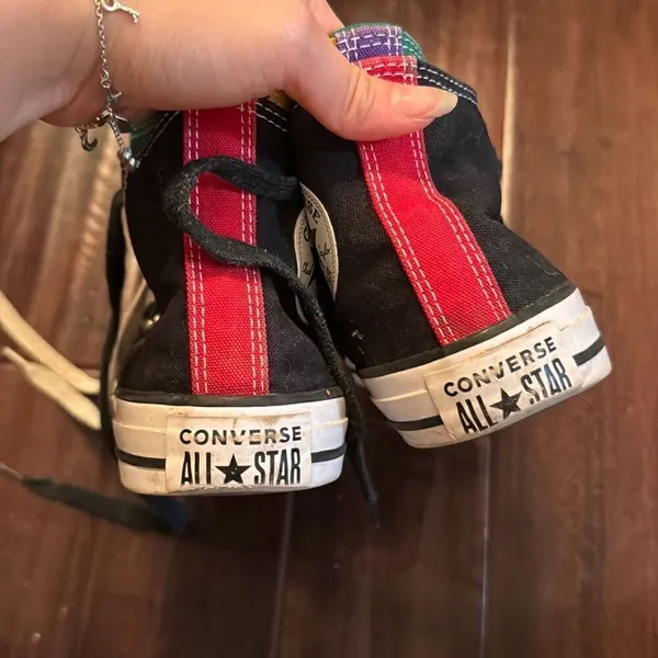 Converse Chuck Taylor‎ All Star Double Upper Hi women’s size 6 and men’s size 4 - Image 5
