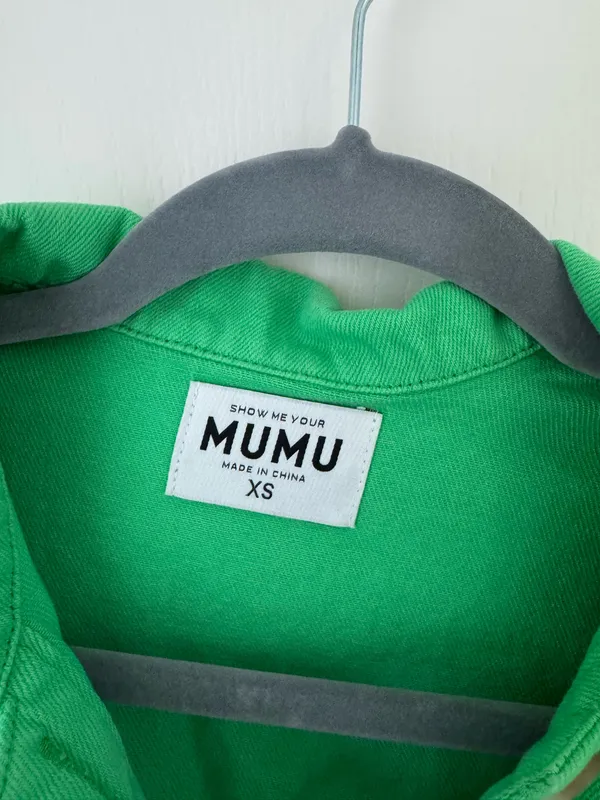 Show Me Your Mumu Cannon Romper in Green - Image 5