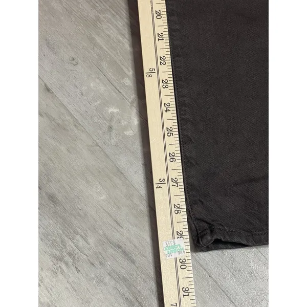 PacSun Dad Jeans Denim Womens 23‎ Green High Waist Straight Button Fly Z-339 - Image 6