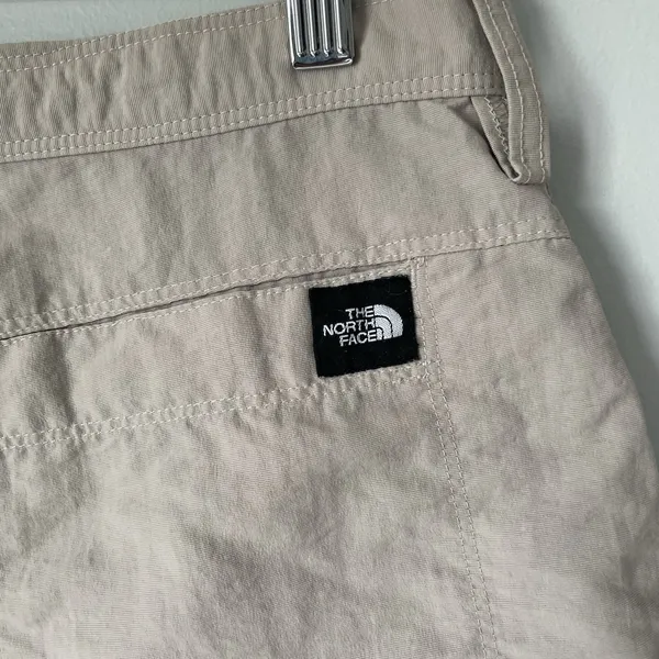 The North Face Vtg. Cargo Hiking Outdoor Shorts Gorpcore Tan Quick Dry Size 12 - Image 5