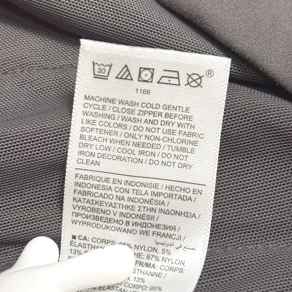 Athleta Womens Brooklyn Pants 16 Taupe Utility Travel Zip Pocket Stretch‎ SP24 - Image 9