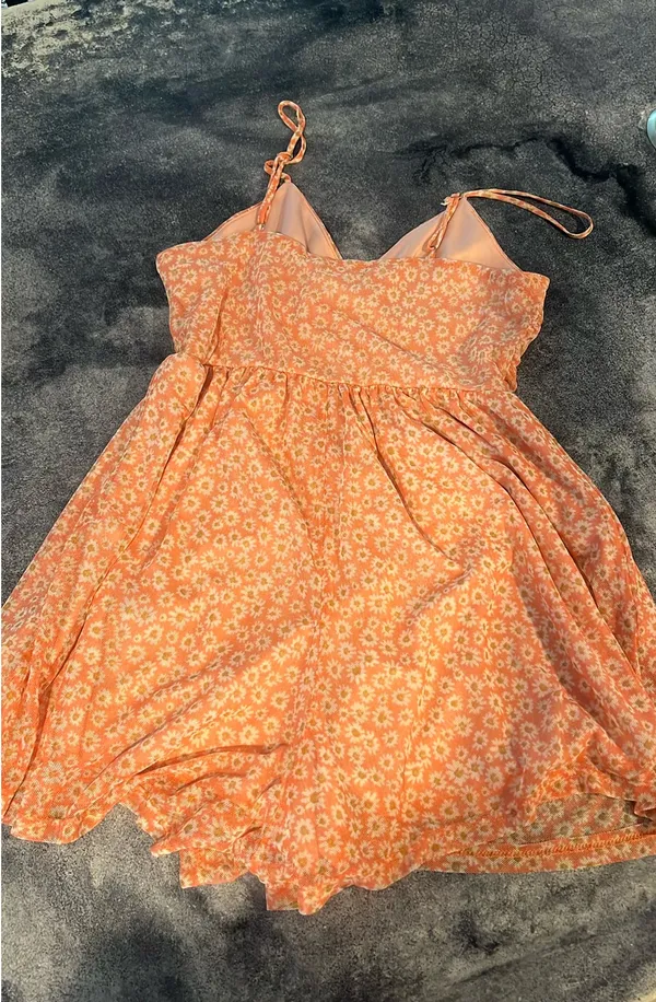Urban Outfitters Pink floral Romper - Image 3