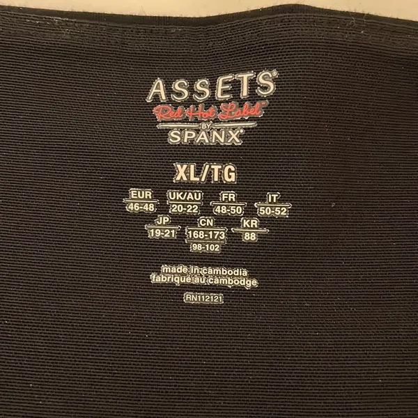Spanx Assets Red Hot Label By Ponte Leggings Black - Image 3