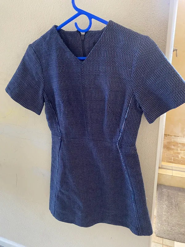 Topshop Tweed Mini Classy Work Dress - Image 2
