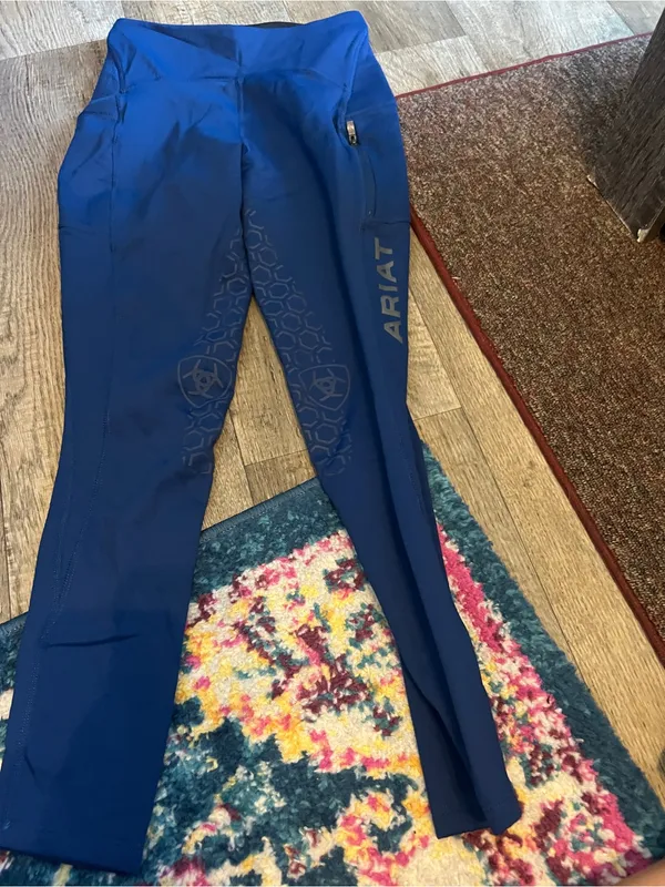 Ariat Performance Riding Tights - Deep Blue - Image 2