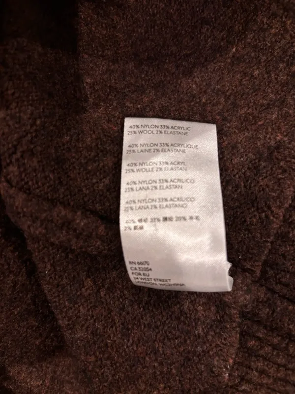Free People Echo Beach Pullover Sweater in Brown Size Medium - Image 9