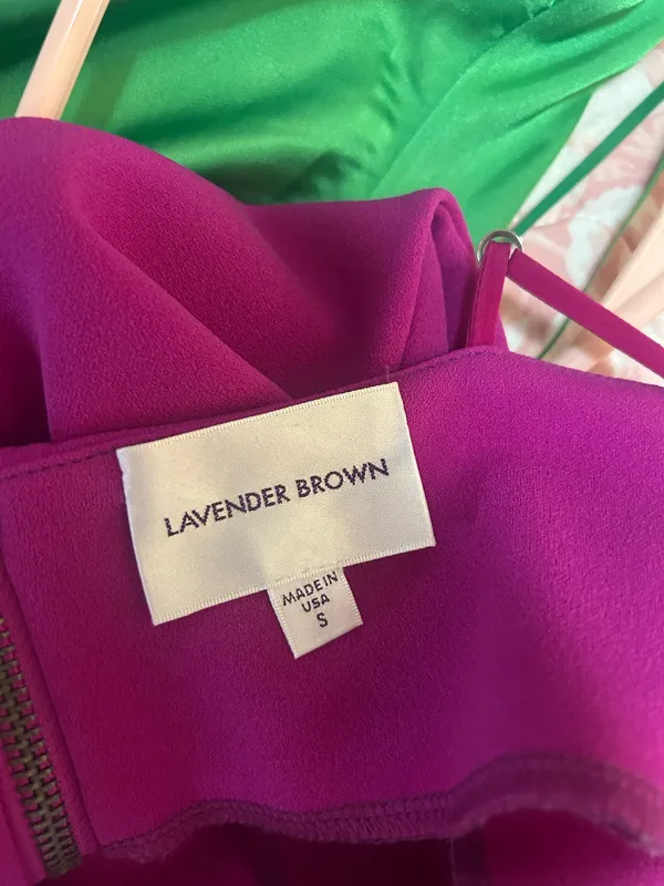 Lavender Brown Dress - Image 3