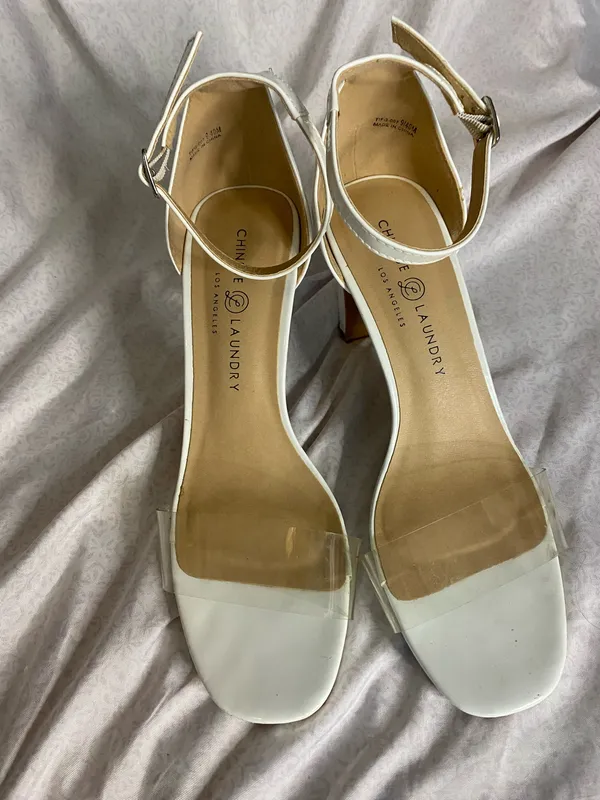 Chinese Laundry white high heels  - Image 2