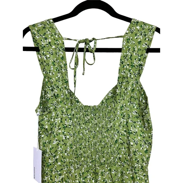 Reformation Lorelei‎ Samantha Floral-Print Mini Dress Women’s Size 10 - Image 4
