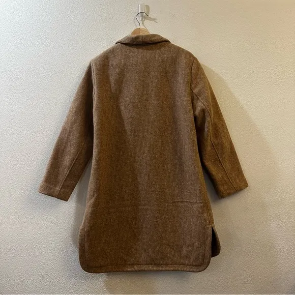 Banana Republic Shawl Collar Coat in‎ Oatmeal Heather Size Small - Image 8