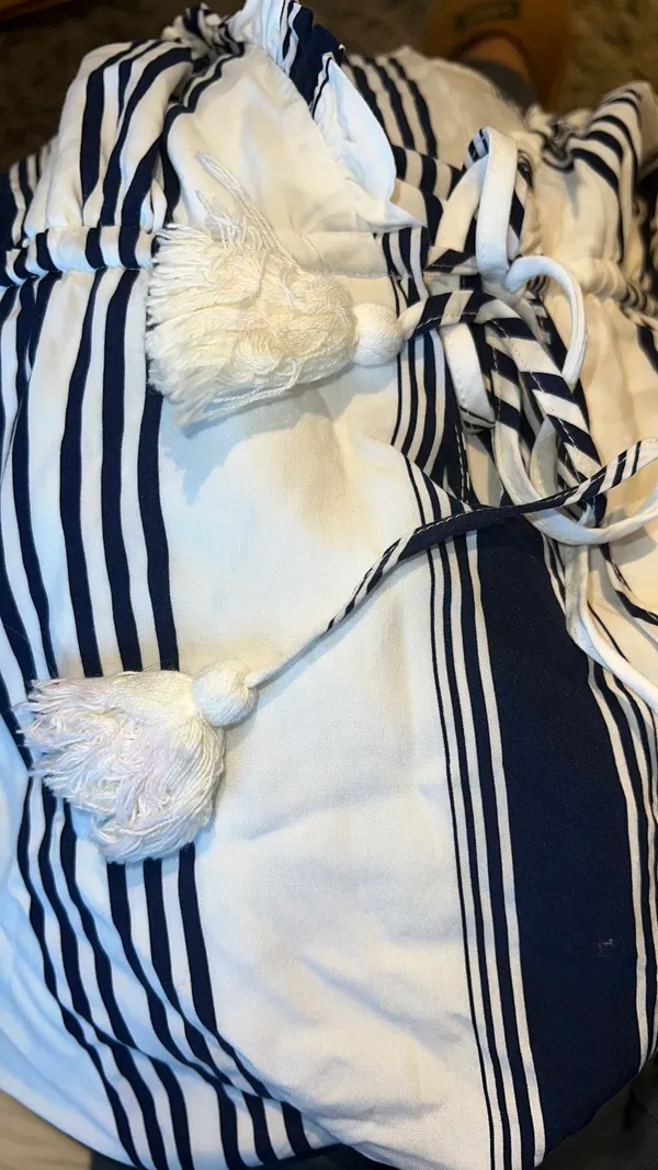 Striped Mini Dress - Image 4