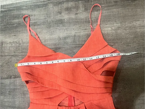 SELFIE LESLIE Pleated Crossover Romper - Image 6