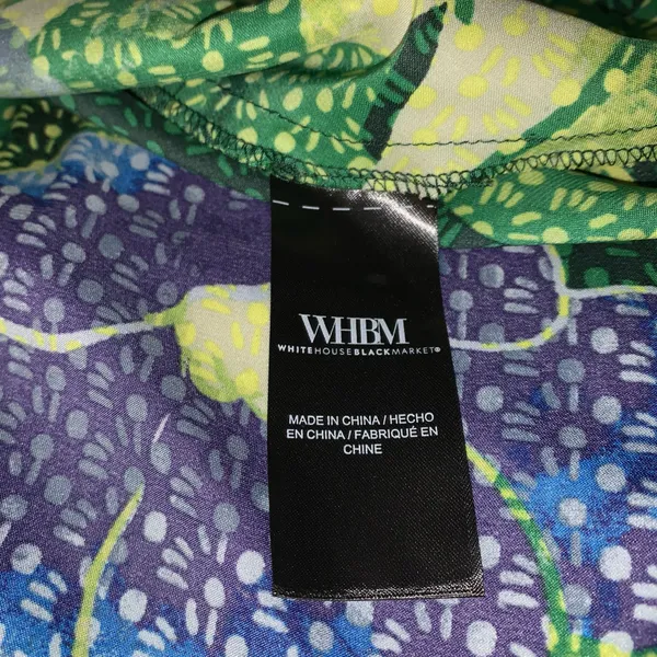 White House Black Market Floral Hi-Lo Midi Maxi Dress Size 2 NWT - Image 13