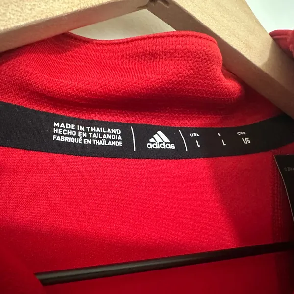 Adidas x NC State | NWT Woman's Wolfpack Red Tuffy Logo Quarter Zip Pullover, L - Image 6