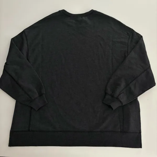 NWT! Z Supply Charcoal Gray Oversized Sweatshirt - Image 5