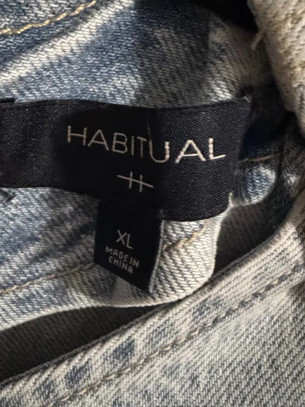 Habitual Light Blue Denim Mini Skirt with Slim Belt - Image 2