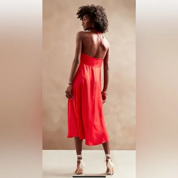 Banana Republic Halter Slip Dress - Image 2