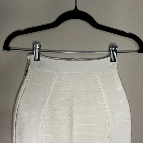 NWT House of CB Bandage Sorcha White‎ Pencil Skirt - Image 5