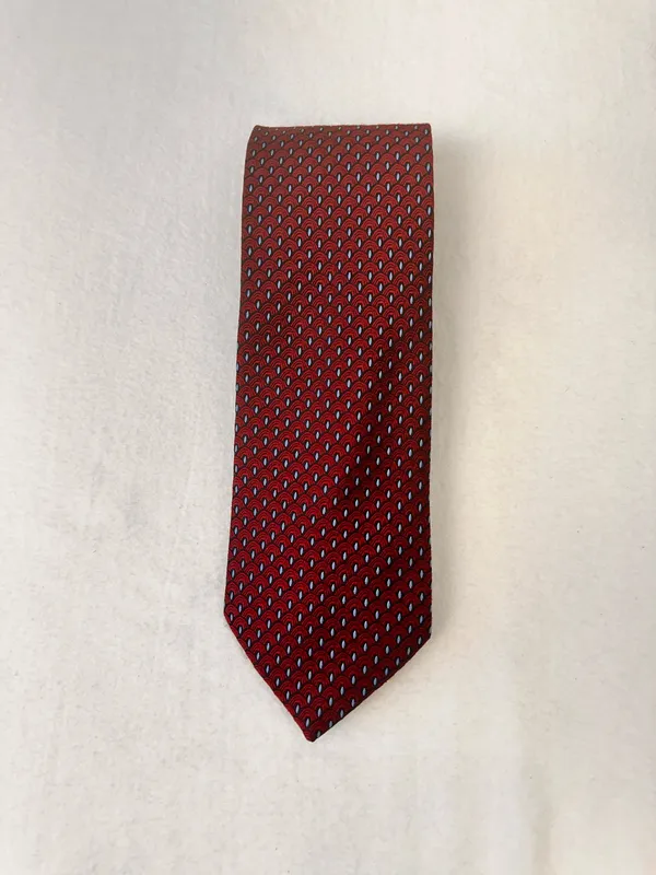 Jos.A.Bank Silk Tie Men's Necktie Executive Collection Red - Image 6