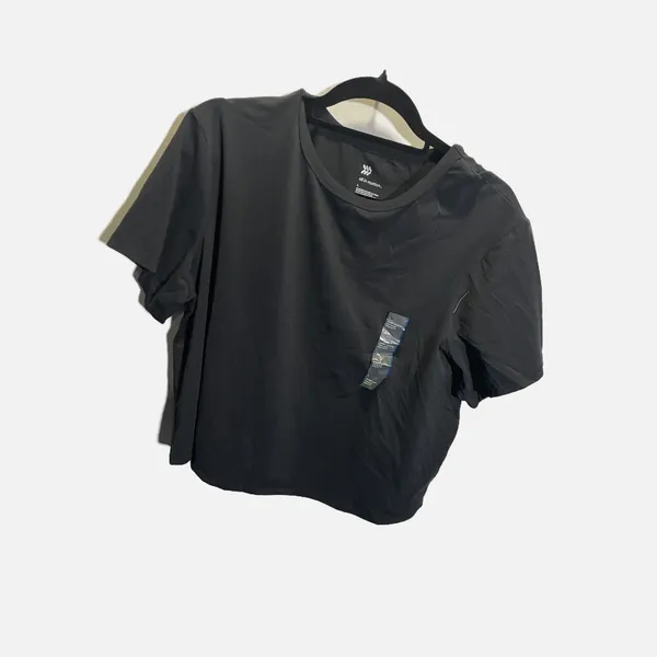All in Motion Womens Essential‎ Crewneck SS Tee Black L 214 07 5007 - Image 2