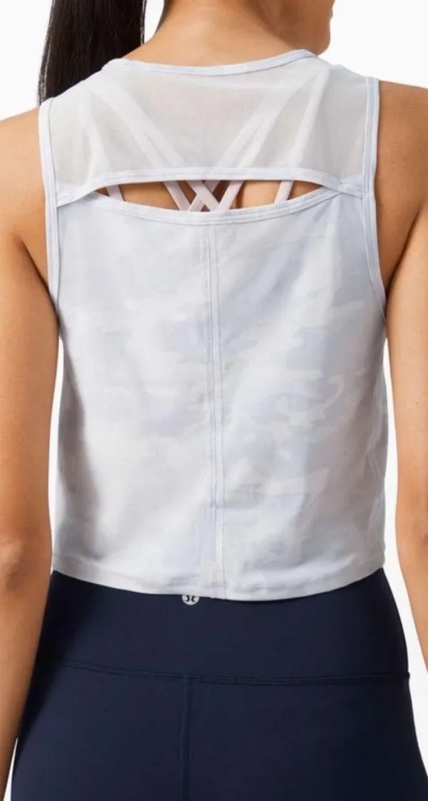 Lululemon Cropped Sculpt Tank - Image 2