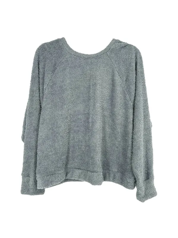 Honeydew Intimates Cozy Textured Pajama Loungewear Set Ash Gray Size Large NWT - Image 3