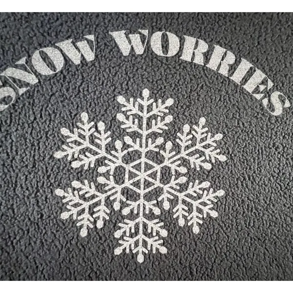 Project Social T Snow Worries Sherpa Fleece‎ Cropped Pullover Gray Large USA - Image 4