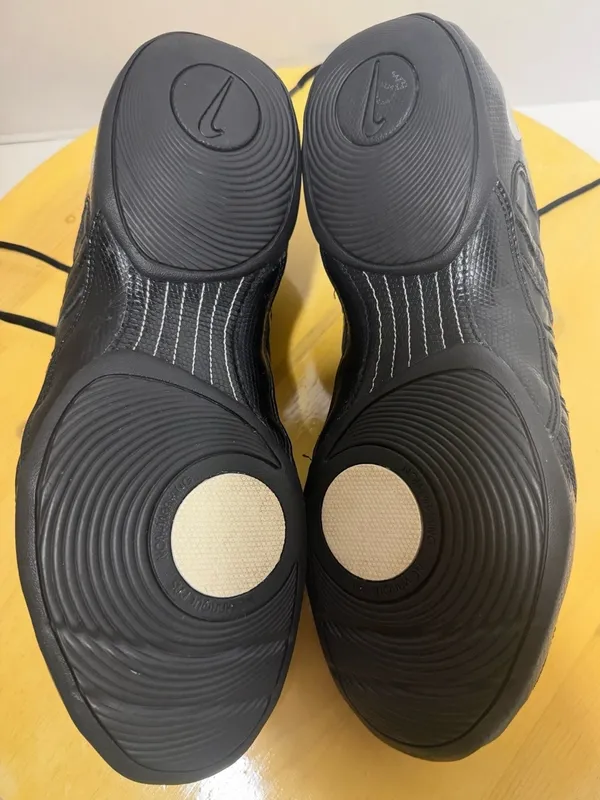 Nike Musique IV Women’s Black Leather Dance Cheer Zumba Fitness Shoes 10.5 - Image 9