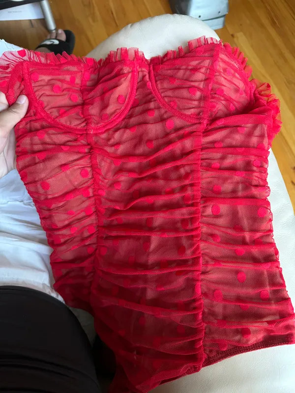 majorelle Red Wyn Bodysuit - Image 3
