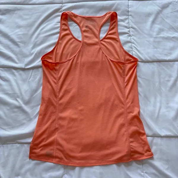 Patagonia Capilene Cool Tank Top Womens Medium Orange Racerback Gorpcore Active - Image 7