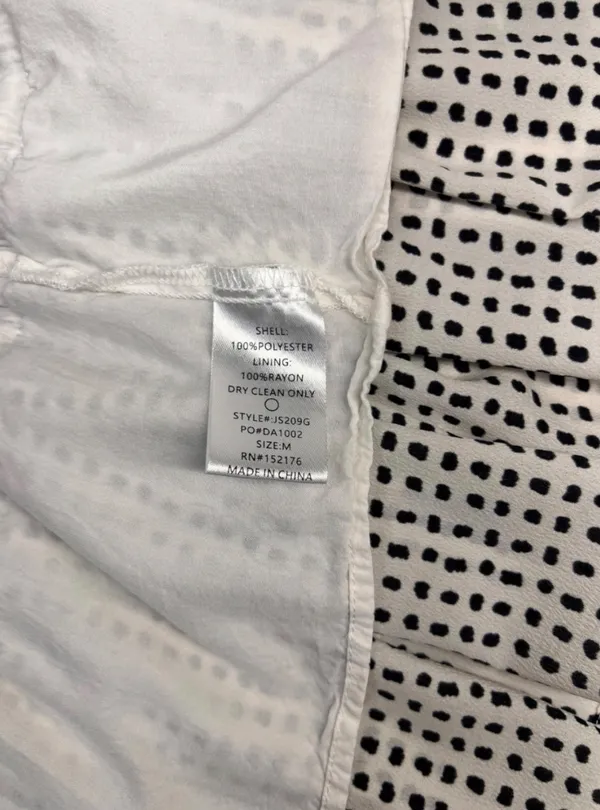 RESET Charlie Mini Skirt Polka Dot Casual Womens Medium - Image 8