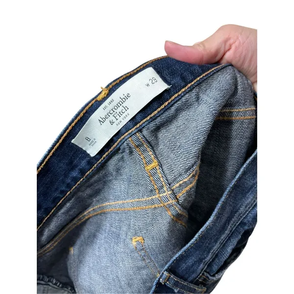 Abercrombie &‎ Fitch Distressed Jeans Shorts Size 8 - Image 5
