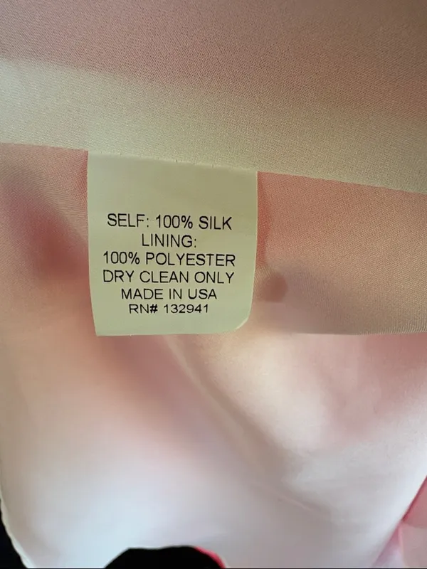 EUC Amanda Uprichard Silk Tate Dress Fluro Pink Size XS - Image 9