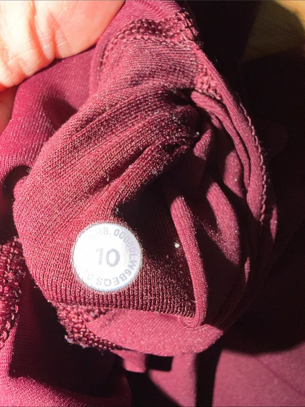 lululemon athletica Kids Burgundy Capri Leggings - Image 3