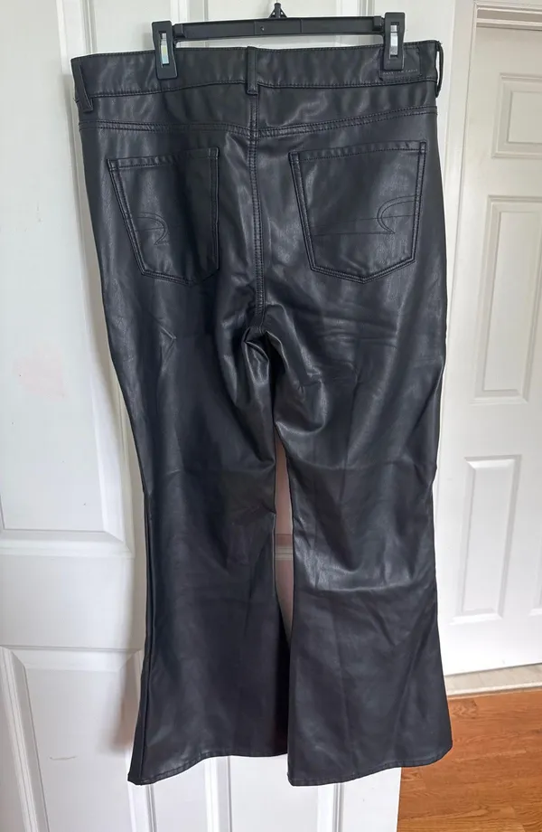 American eagle faux leather pants  - Image 2